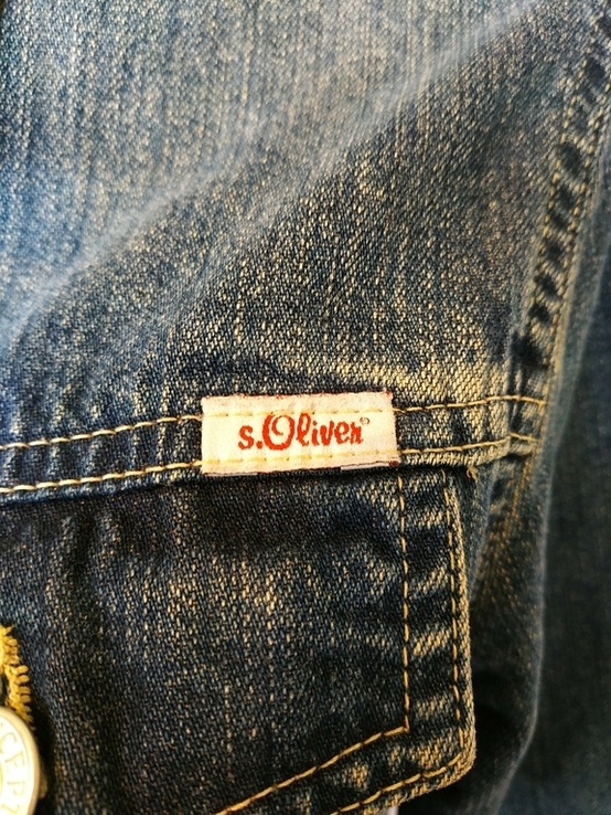 Куртка джинсовая S.OLIVER Италия коттон р-р М, фото №3