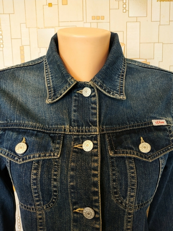 Куртка джинсовая S.OLIVER Италия коттон р-р М, фото №5