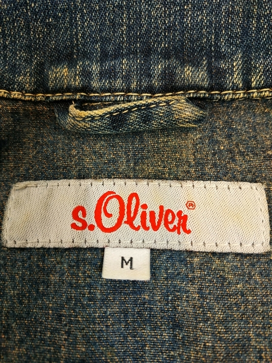 Куртка джинсовая S.OLIVER Италия коттон р-р М, фото №11