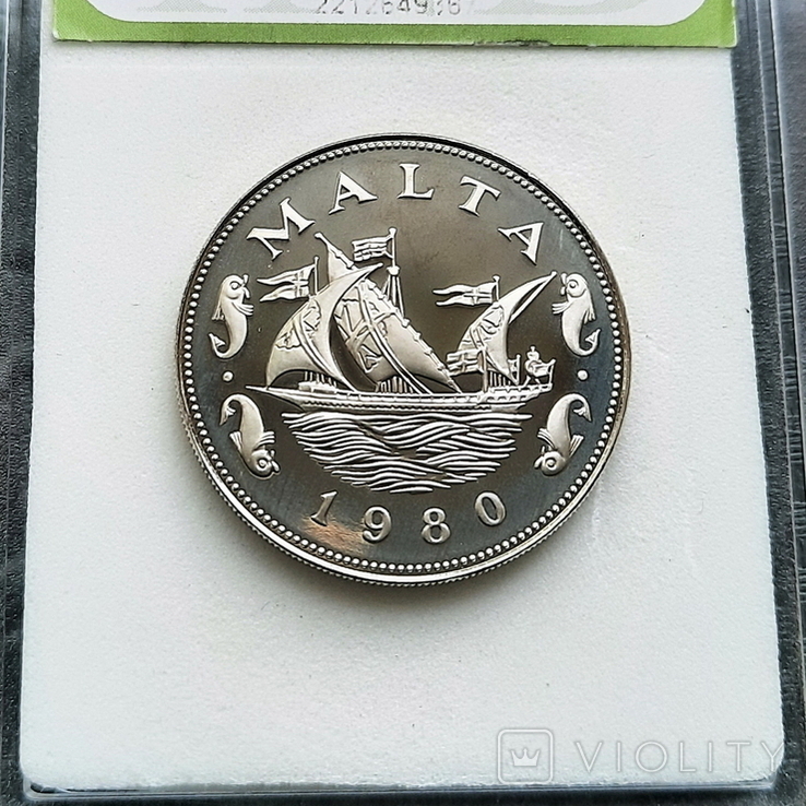 Мальта 10 центів 1980 року