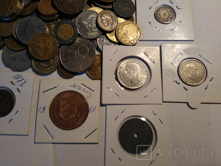 Монети Європи, Азії, екзотики, колонія 1900 -х 301 шт., фото №3