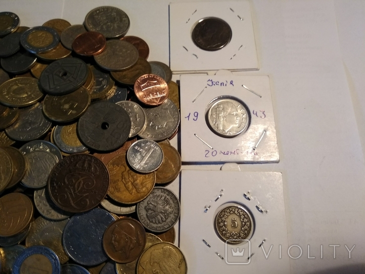 Монети Європи, Азії, екзотики, колонія 1900 -х 301 шт., фото №4