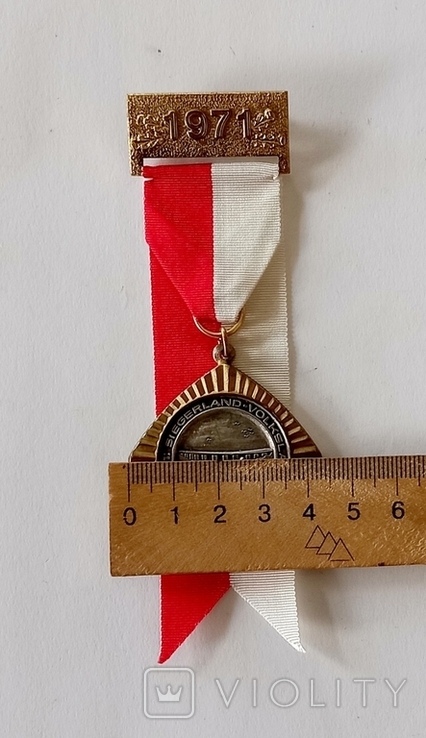 Медаль, 1971 г. Швейцария., фото №6