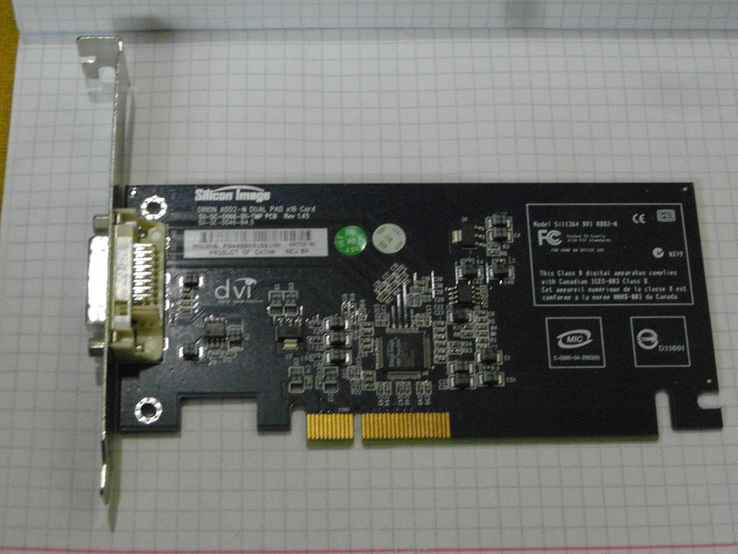 Silicon Image ORION ADD2-N DUAL PADx16 Card.№1, фото №2
