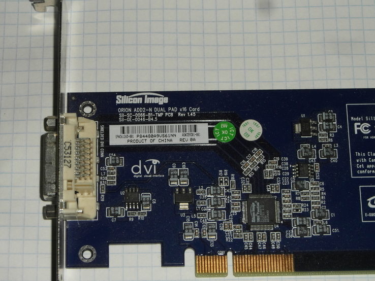 Silicon Image ORION ADD2-N DUAL PADx16 Card.№1, photo number 5