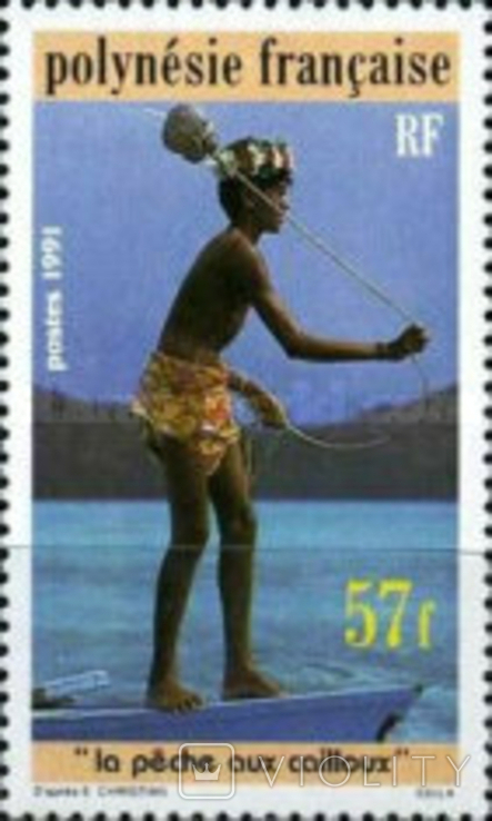 Франц. Полинезия 1991 природа, фото №3