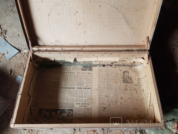 Старый чемодан СССР, фото №4