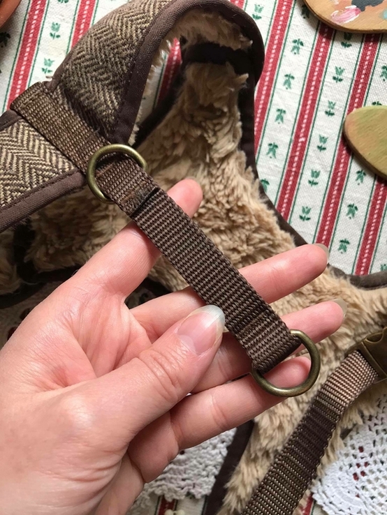 Шлейка шлея амуниция ошейник Wainwright's county luxe herringbone weave comfort dog, фото №8