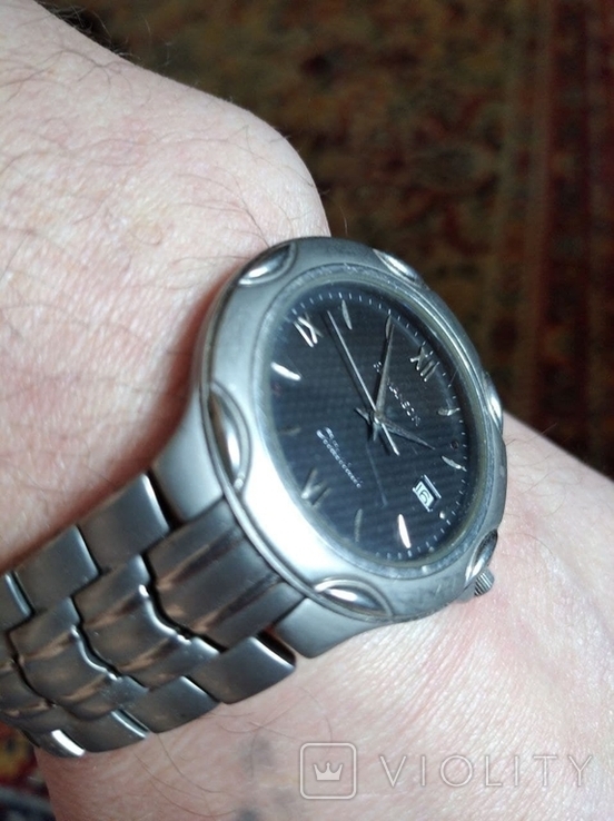 Мужские наручные часы ROMANSON титановый корпус, фото №4
