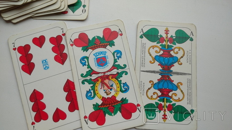Старые игральные карты Германия, фото №4