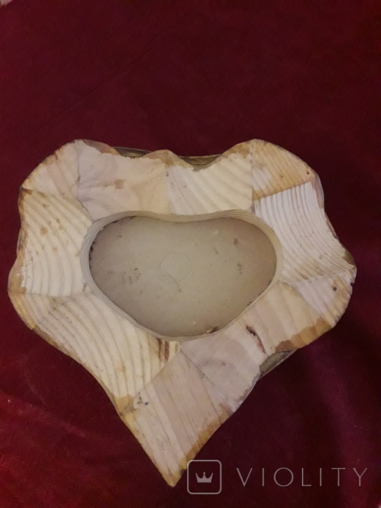 Шкатулка в форме сердца, фото №7