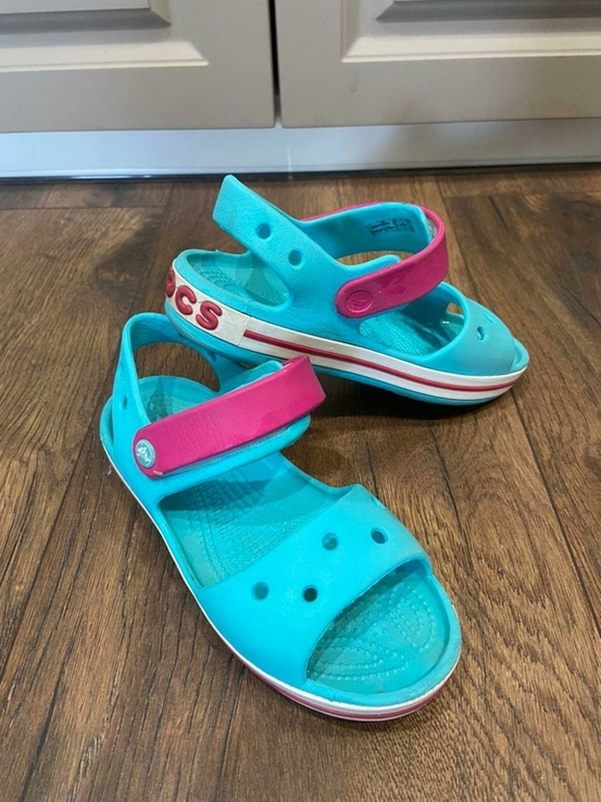 Оригинал Кроксы Детские Crocs б/у, numer zdjęcia 3