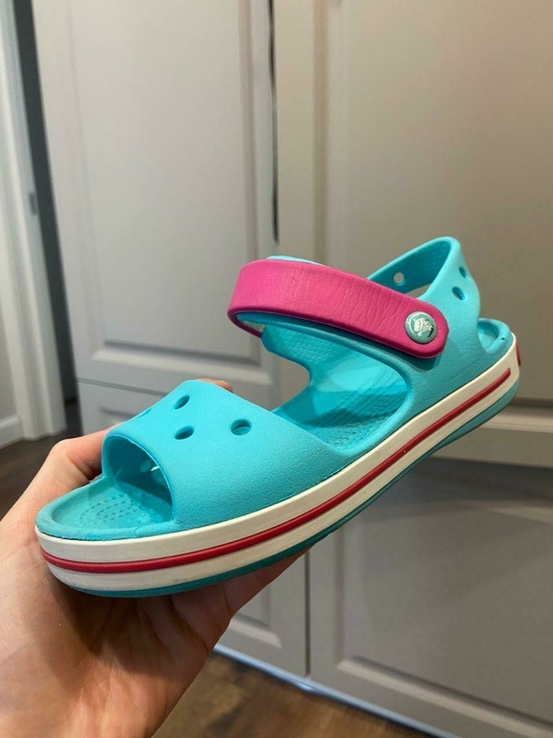 Оригинал Кроксы Детские Crocs б/у, numer zdjęcia 6