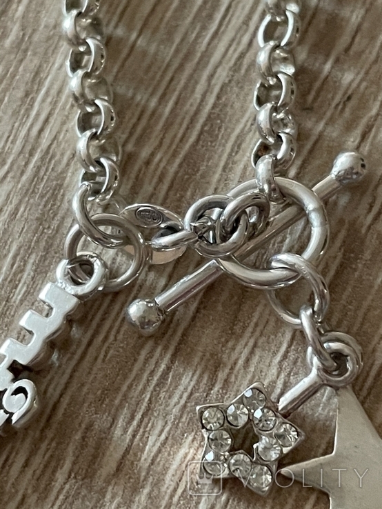 Modern silver necklace (Europe), photo number 6