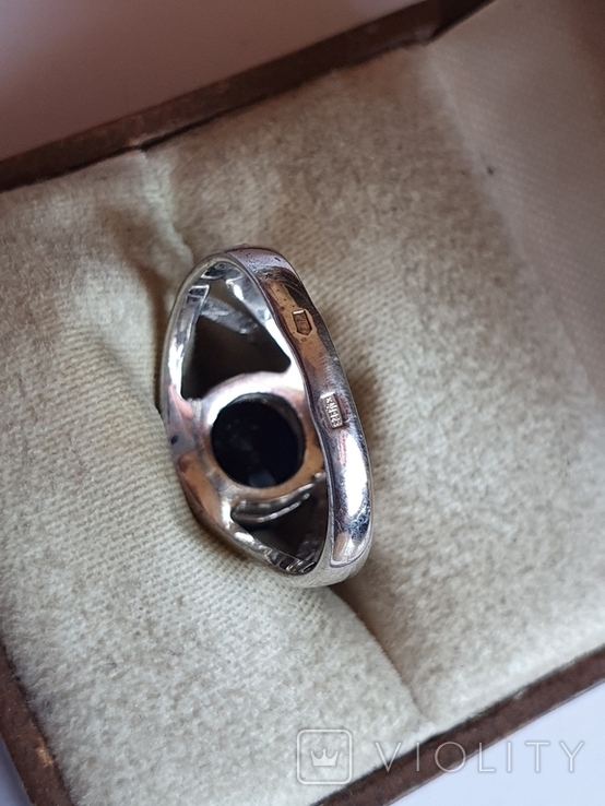Кольцо серебро 925 проба. Размер 18, фото №7