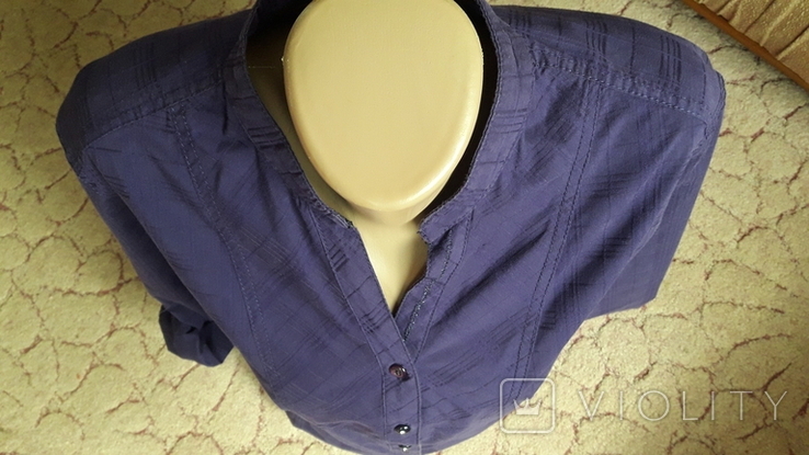 Женская рубашка Cecil, индийский стиль, пуговицы с вставками, фото №3