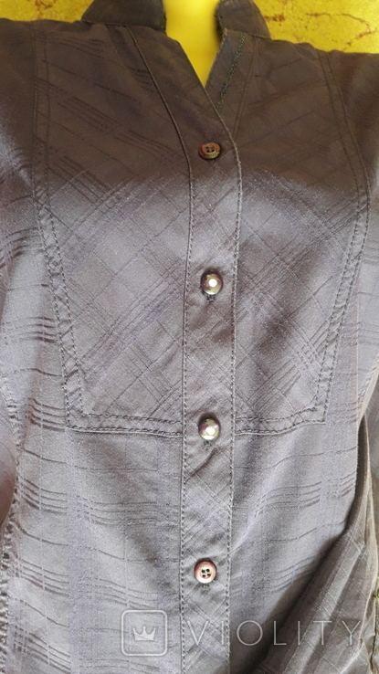 Женская рубашка Cecil, индийский стиль, пуговицы с вставками, фото №4