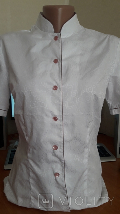 Женская рубаха блуза из набивной ткани. Harvon, фото №2