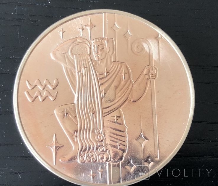 Водолей Водолій Медаль Монетний двір НБУ, фото №9