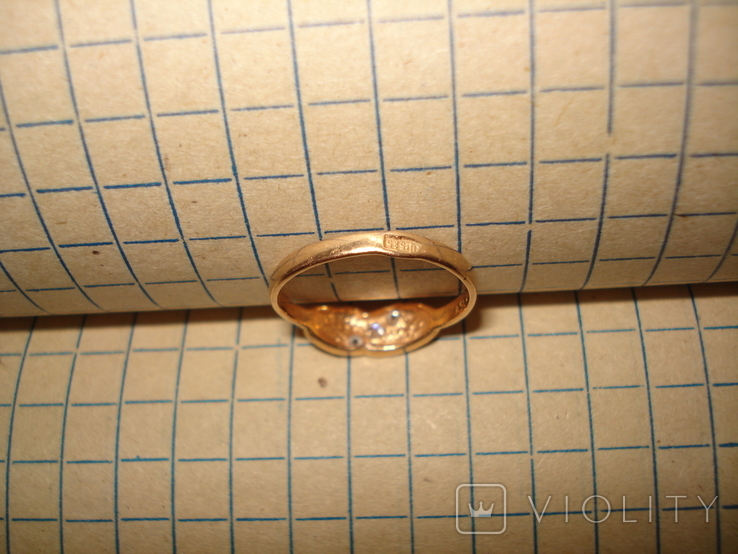Три золотых кольца 585, фото №10