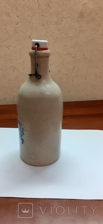 Керамическая бутылка немецкая, фото №3