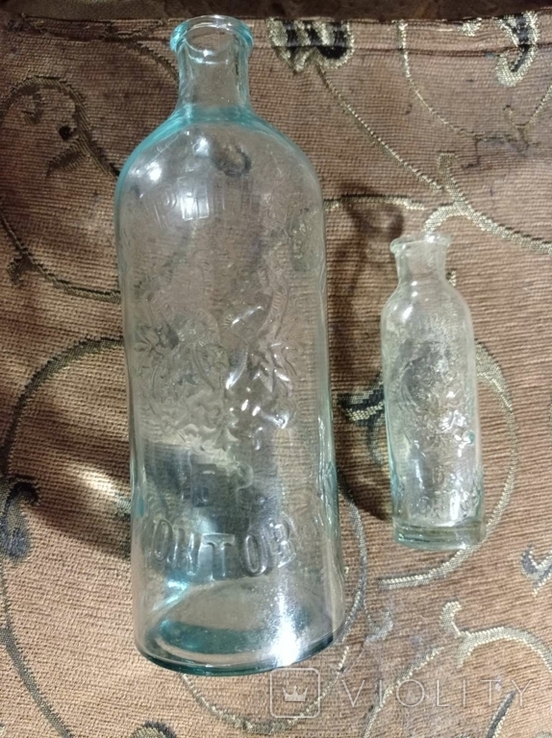Бутылки Мамонтовых 2 штуки, фото №2
