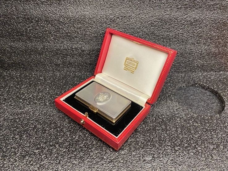Табакерка Cartier с Гербом Принца Уэльского, фото №2