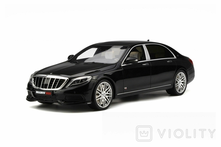 1/18 Mercedes GT 163 Brabus 900 Maybach black GT Spirit, фото №2