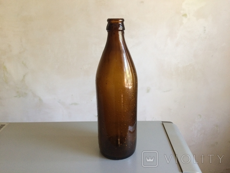 Пивная бутылка 1978 коричневая СССР, фото №6