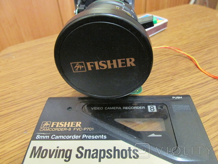 Объектив видеокамеры FISHER FVC-P701+ компоненты
