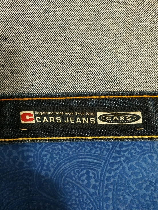 Куртка джинсовая CARS JEANS Тунис коттон p-p L(состояние нового), numer zdjęcia 11