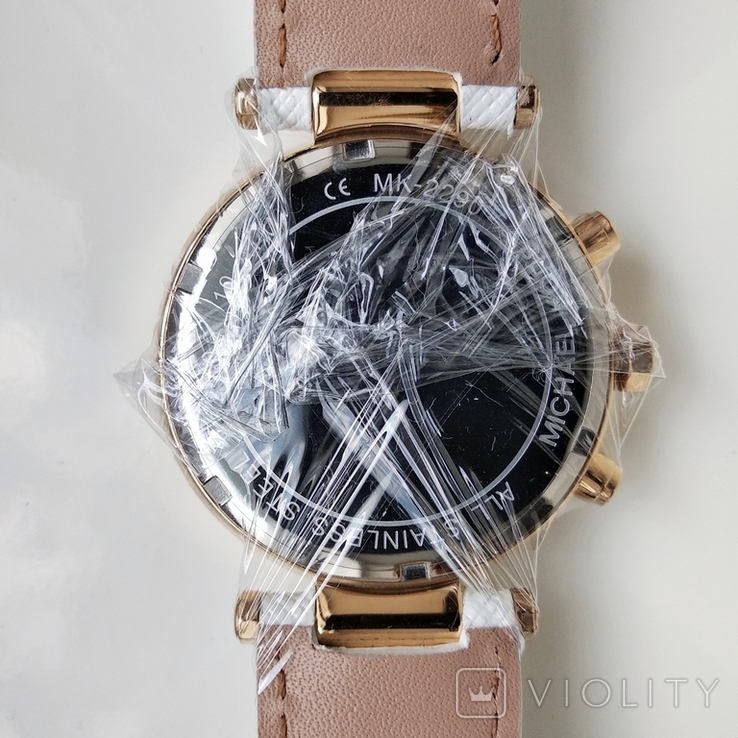 Часы с хронографом Michael Kors с кристаллами Swarovski , новые, фото №6