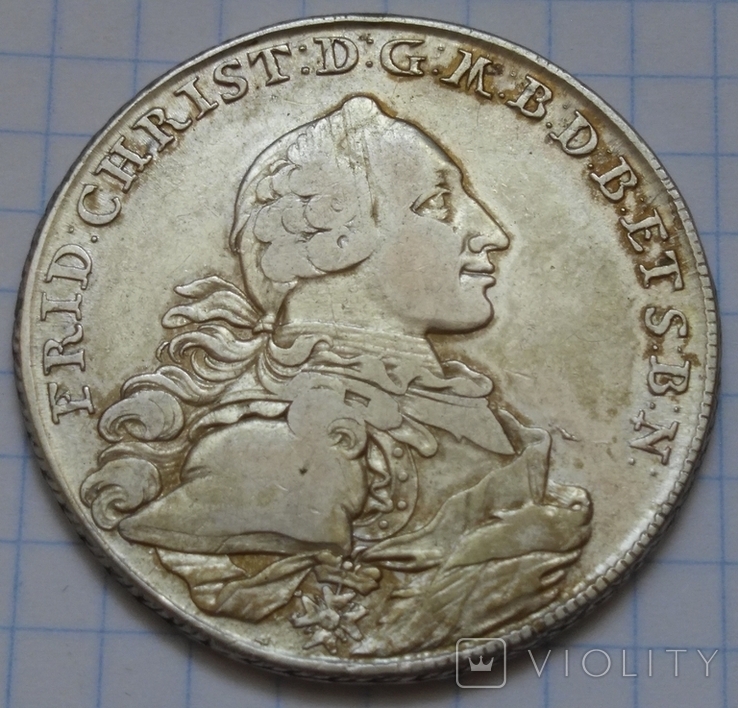 1 талер 1766 год, Бранденбург-Байройт