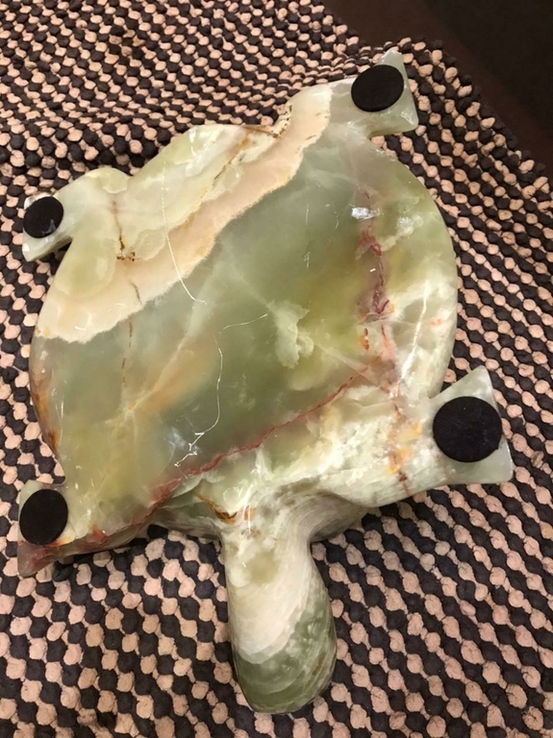 Интерьерная черепаха из оникса, photo number 4