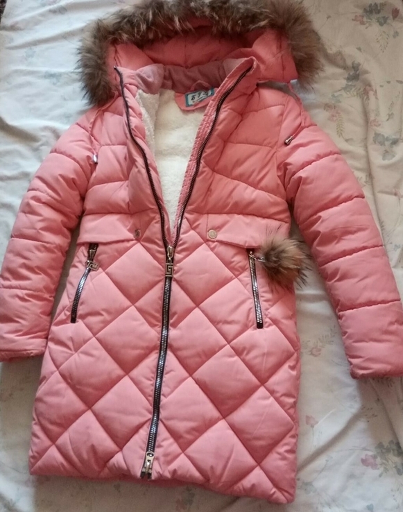 Курточка зимняя на девочку, фото №2