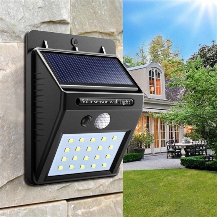 Світильник на сонячній батареї Solar Motion Sensor Light з датч. руху