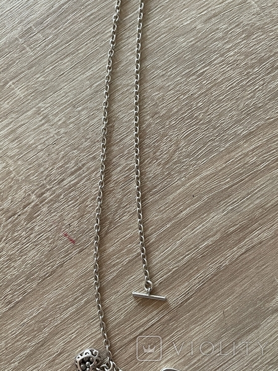 Серебрянное ожерелье, фото №8