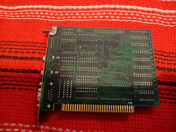 РАРИТЕТ Видеокарта EGA CGA ISA 8-bit 256Kb Expert Top Sega 800, photo number 4