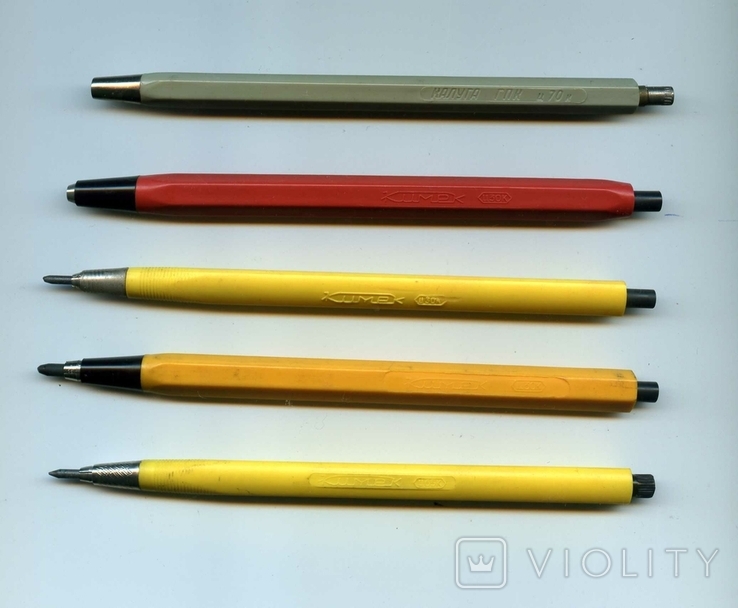 Механические карандаши Кимек и Калуга