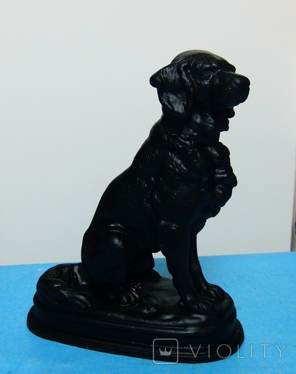 Скульптура Собака Сеттер Чугун