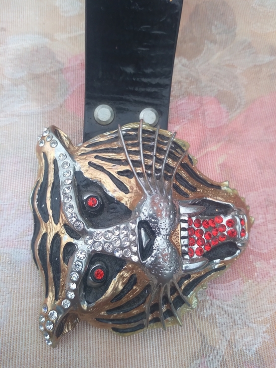 Пряжка до ремня декоративная *Голова тигра*, фото №5