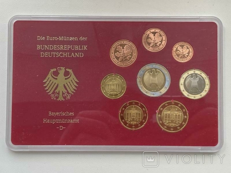 Германия набор евро 2003 год, фото №2
