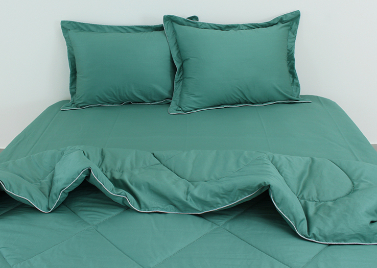 Набор Elegant евро Green (одеяло летнее облегченное), фото №3