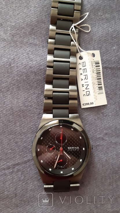 Мужские наручные часы Bering BER-32339-782 керамик, фото №13