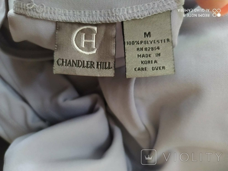 Блуза Chandler hill 100% поліестер виробництва Кореї Догляд за, фото №10