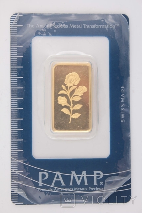 Слиток золота 15.55 гр. PAMP, фото №2