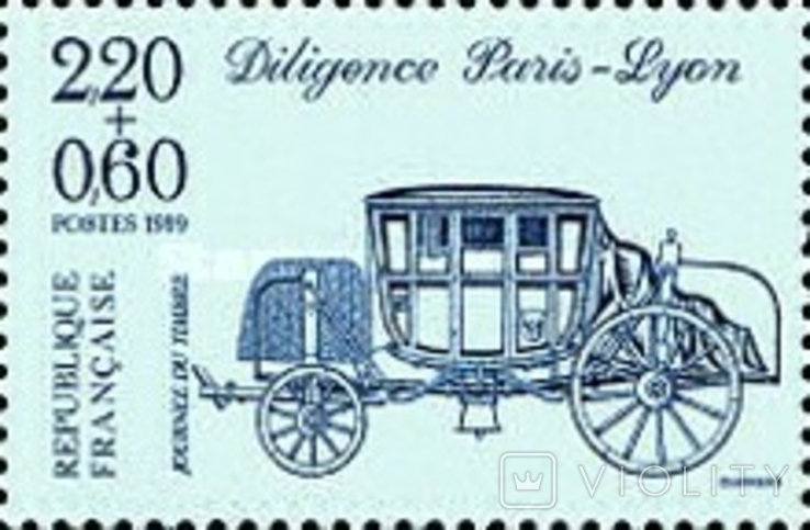 Франция 1989 карета