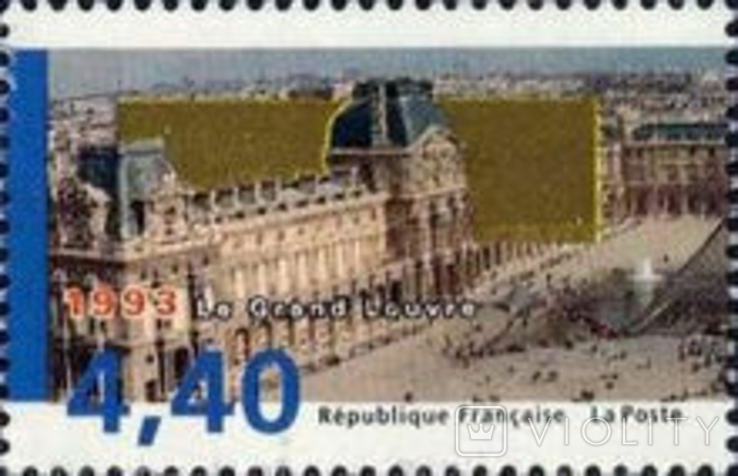 Франция 1989 200 лет Лувру, фото №3