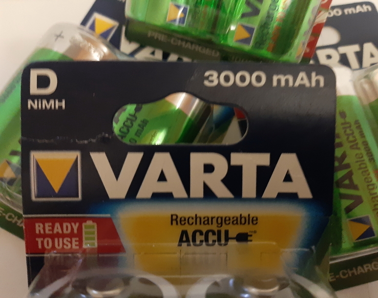 Аккумуляторы VARTA 3000 mAh HR20 NiMh