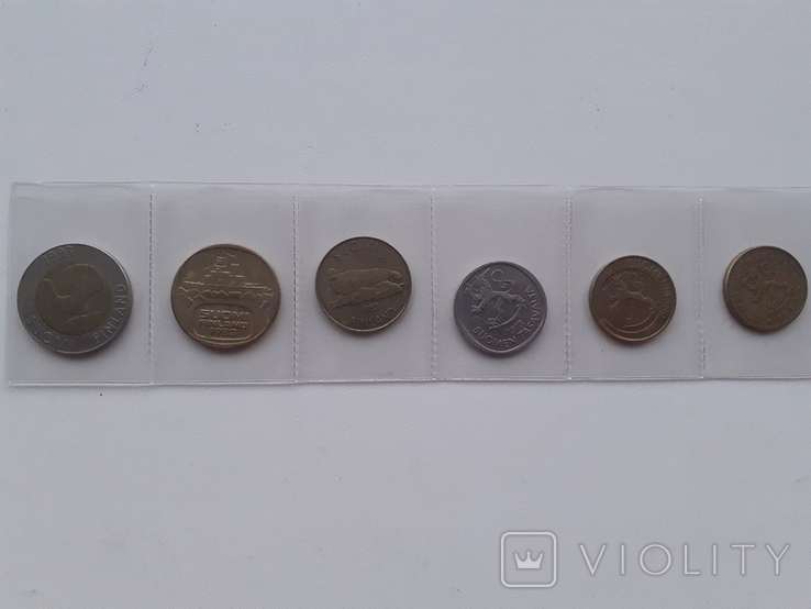 6 монет Фінляндії, фото №3